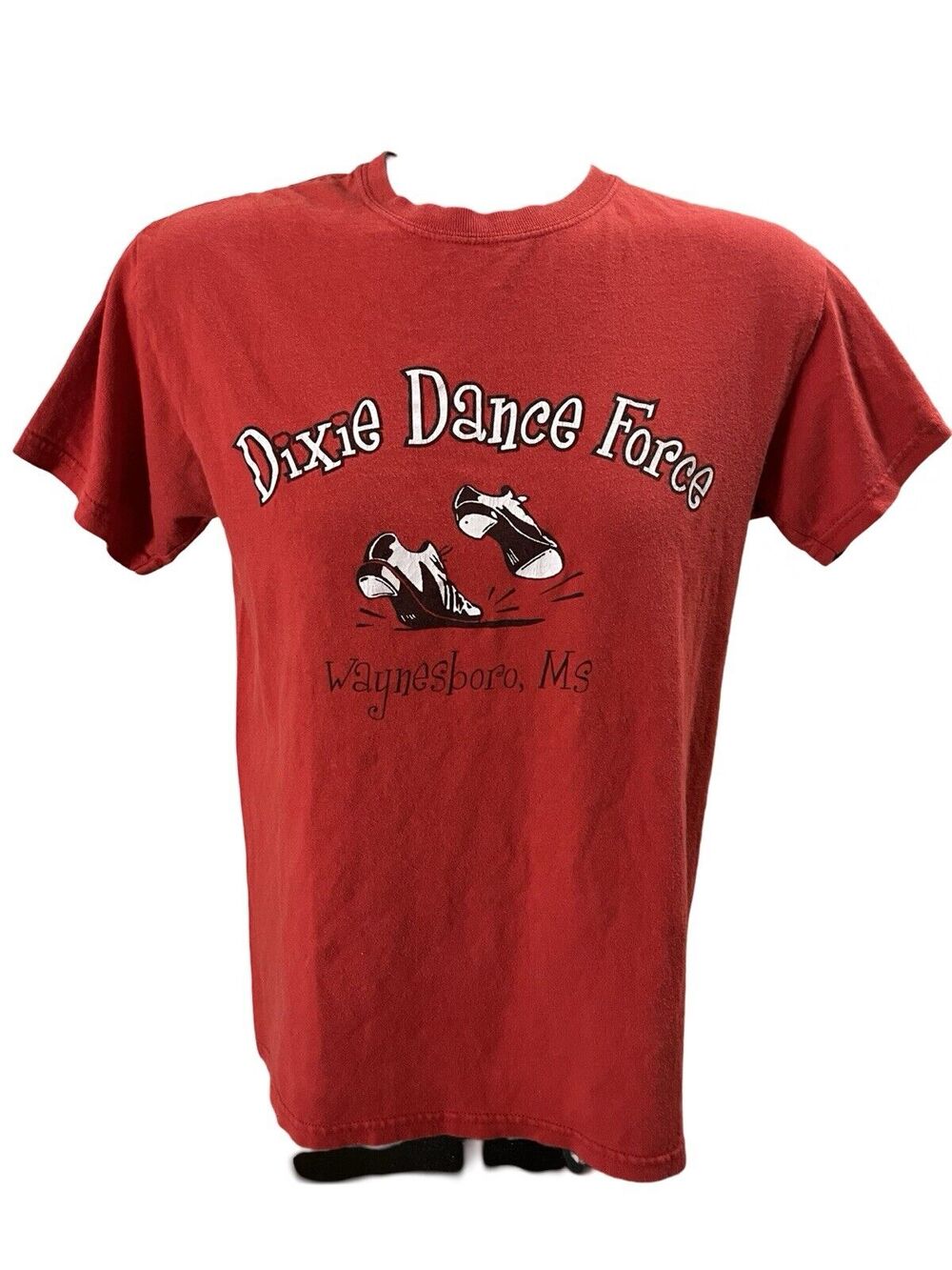 2011 Dixie Dance Force T-Shirt - Waynesboro, MS - Size Small, Red